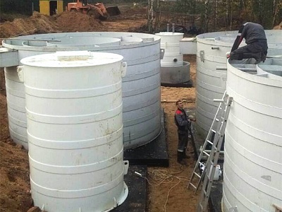Modular wastewater treatment for a Golf Club, Belarus, 75 cubic m
